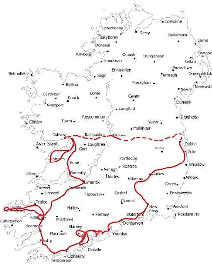 CITSSW Tour Map